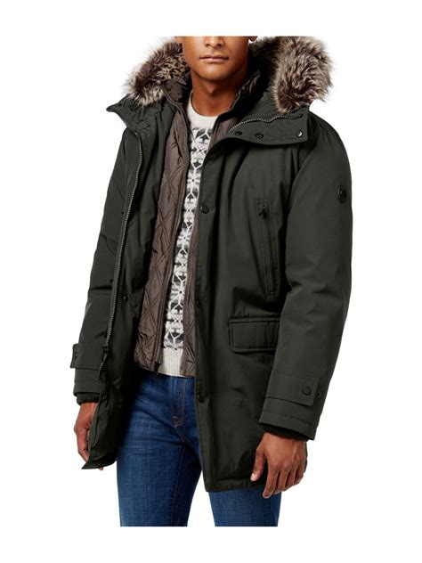 men michael kors winter coat|Michael Kors coats on sale.